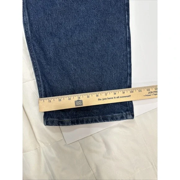 Wrangler Premium Quality Denim Jeans Blue 56x32 - Picture 9 of 10